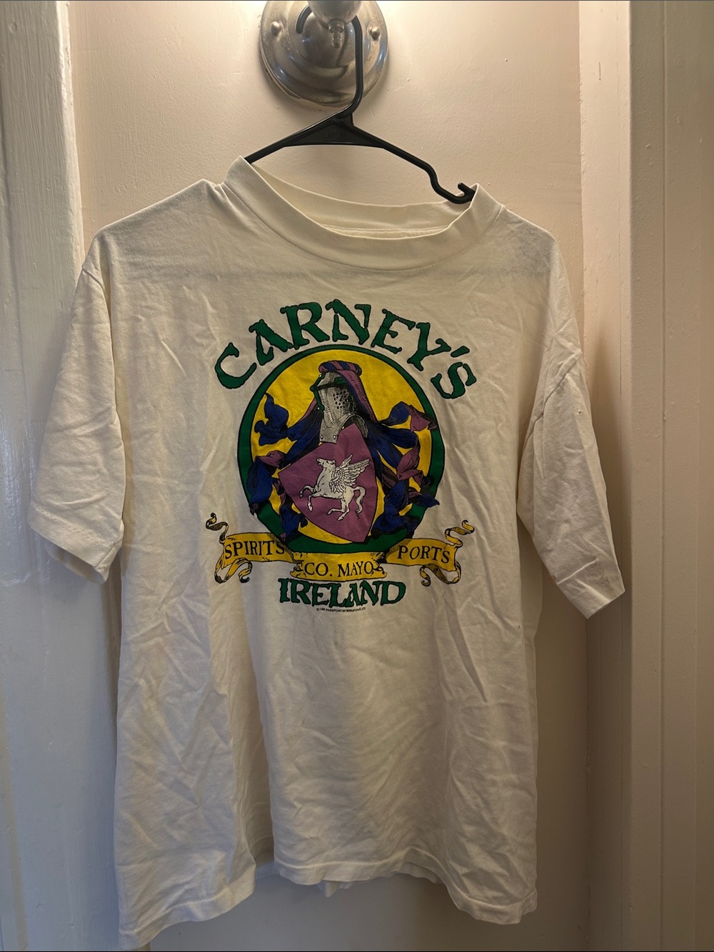 Ireland White Graphic Kids Tee